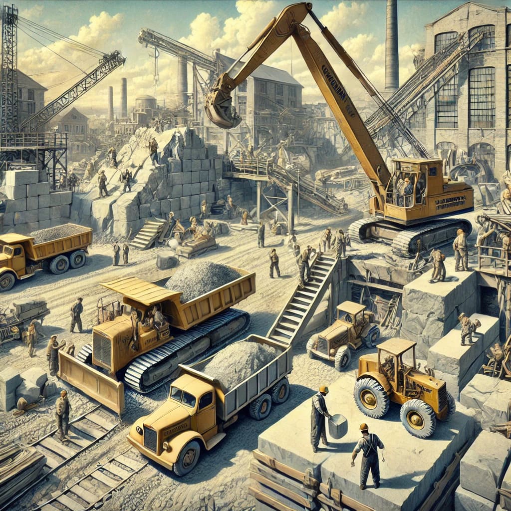 Thumbnail image for 'Natural Stone Mining in the U.S.: Granite, Marble, and Quartzite – A Journey Through the Centuries'
